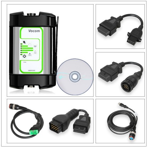 Vocom 88890300 Diagnostic Interface PTT V2.8/V2.8.15 For Volvo/Renault/UD/Mack Multi-languages Truck Diagnose