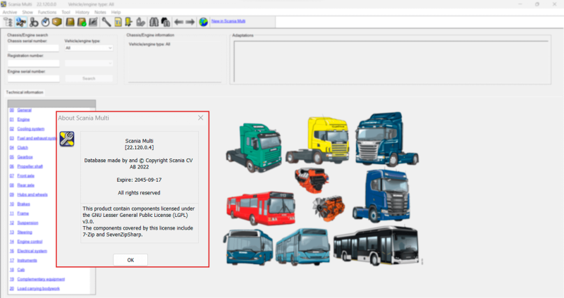 Software Installation for Scania Multi EPC Parts Catalog & Service Manuals  for Scania Truck and Bus Full Files