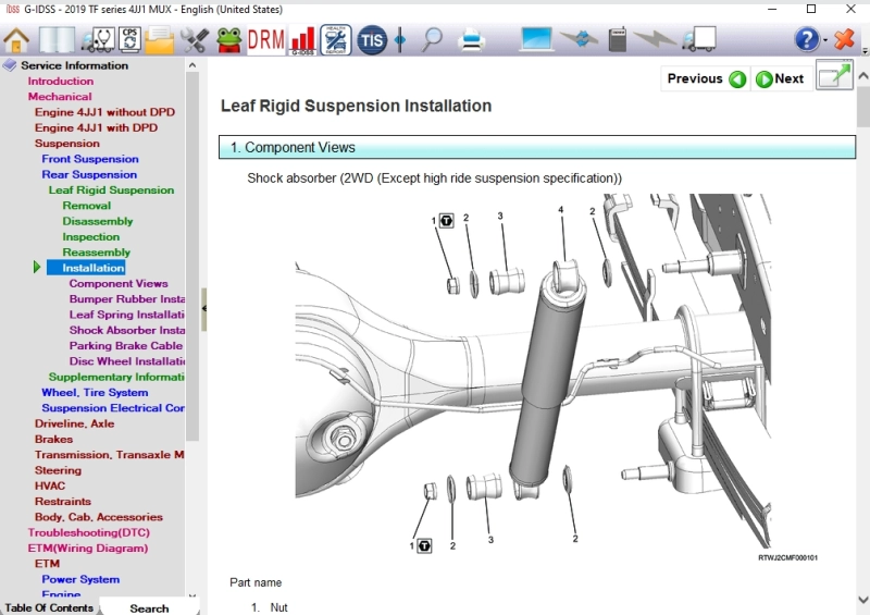 Diagnostic Software ISUZU US-IDSS G-IDSS E-IDSS for  Isuzu Truck Commercial Excavator Vehicles