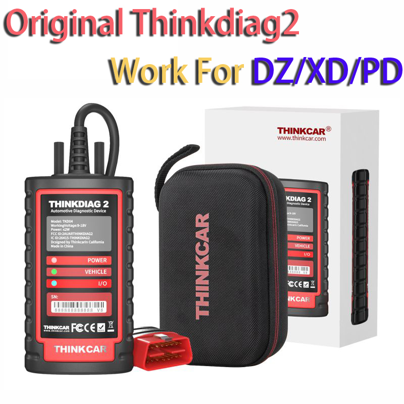 THINKCAR Thinkdiag 2 All System Diagnostic Tool Supports CAN FD Protocols Thinkdiag2 For DZ /XD/PD