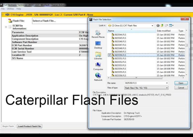 [12.2021] Caterpillar ECM ECU Flash Files Full Set Download
