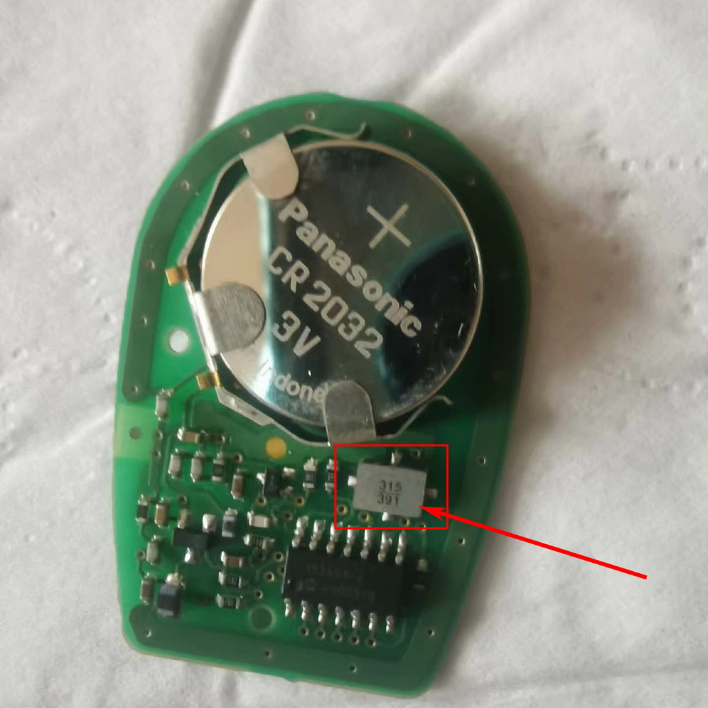 315 SOP4 Crystal for Toyota Sequoia Remote Fob PCB Repair