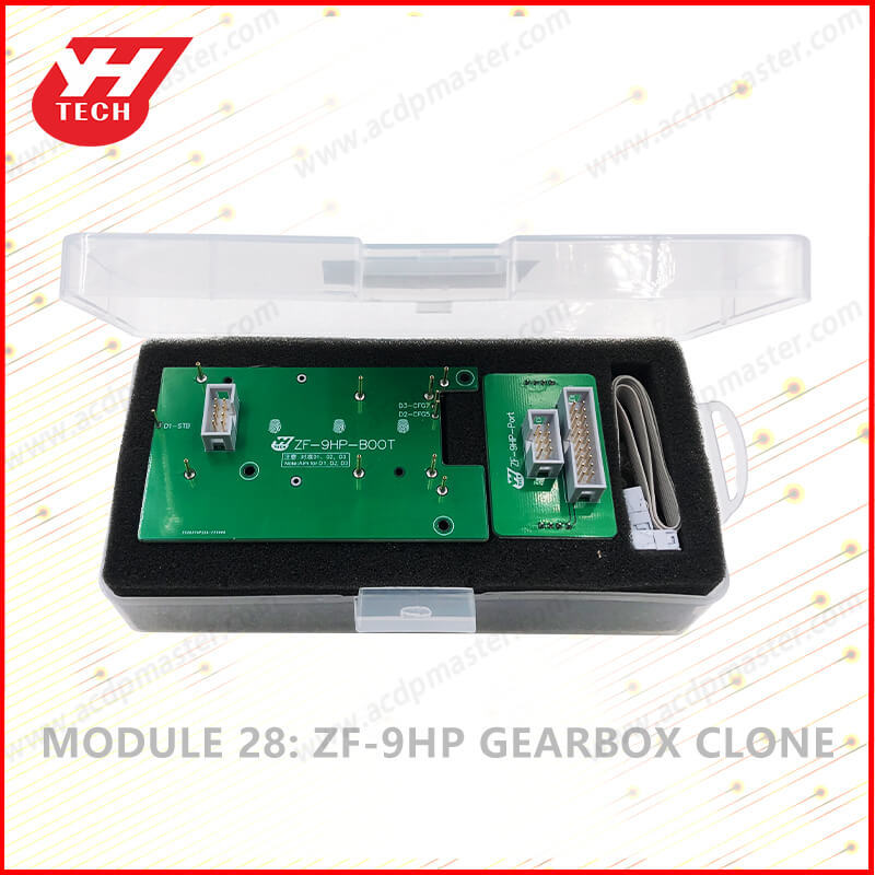 ACDP ACDP2 Module #28 for ZF-9HP Gearbox Clone via Boot Mode