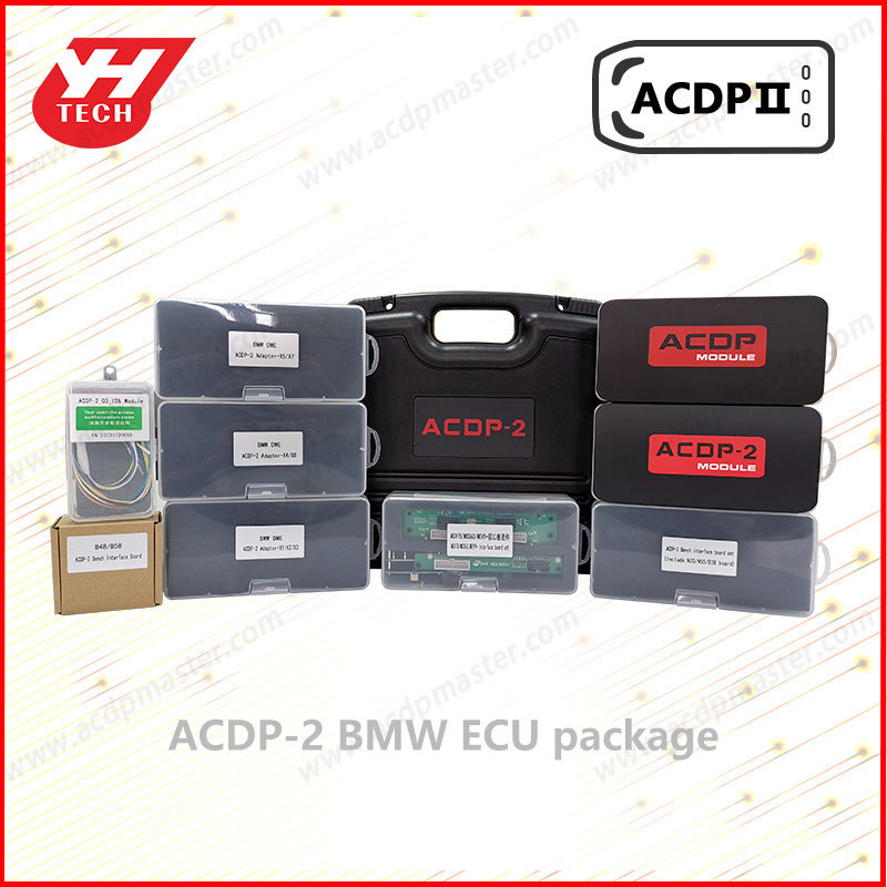 ACDP-2 BMW Package Bundling Module Kit for Key Programming/Mileage Correction/TCM/ECU Clone/EGS ISN Refesh
