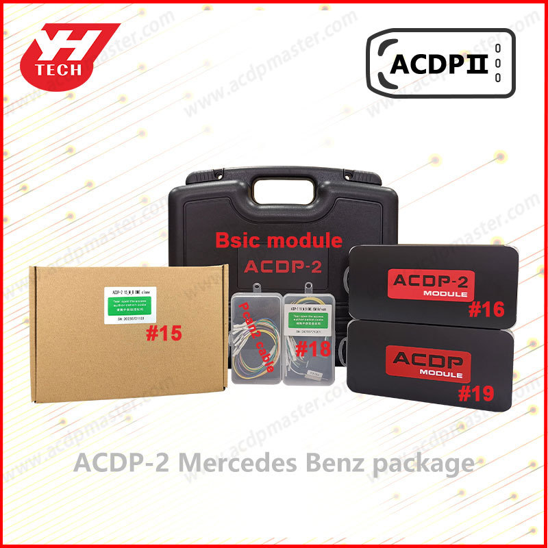 ACDP-2 Mercedes Benz Package for DME ECU & Gearbox Clone/Refresh