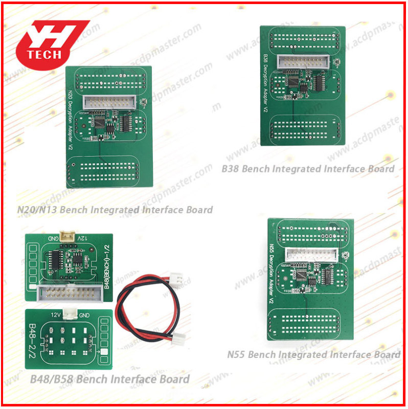 YanHua Mini ACDP-1 Bench Interface Board N20/N13 N55 B38 B48/B58 for BMW ISN Read No Open DME Shell