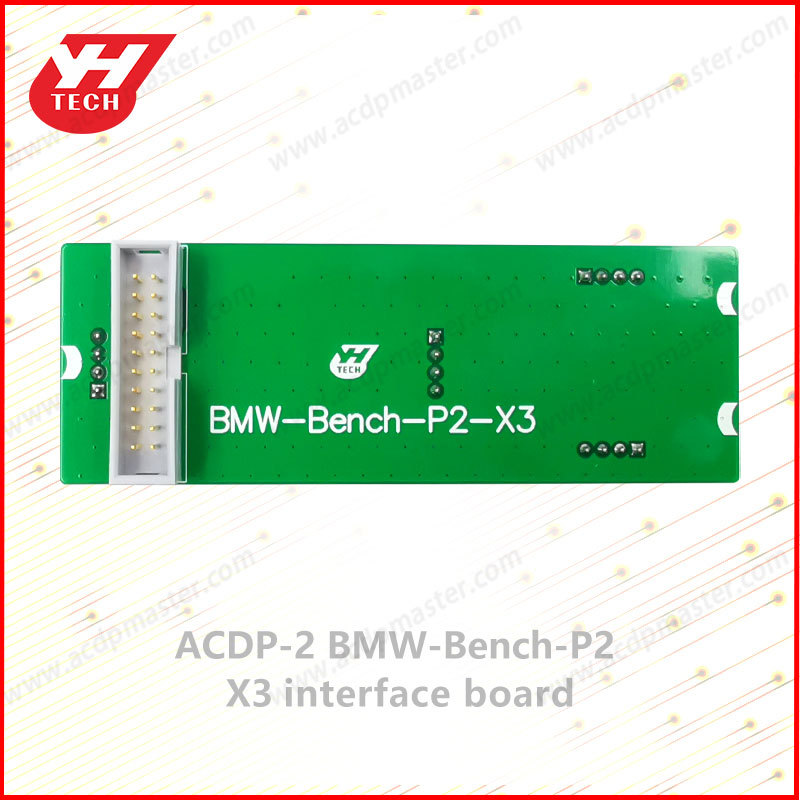 YanHua ACDP-2 Bench Interface Board X1 X2 X3 for BMW Diesel Car ISN Read No Open DME Shell