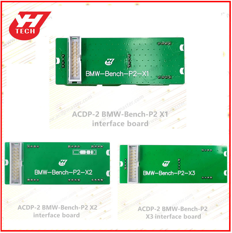 YanHua ACDP-2 Bench Interface Board X1 X2 X3 for BMW Diesel Car ISN Read No Open DME Shell