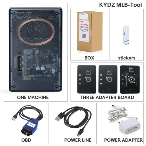 KYDZ MLB Tool for VW Audi Porsche Lamborghini Bentley MLB Car Key Programmer with 3 Tokens