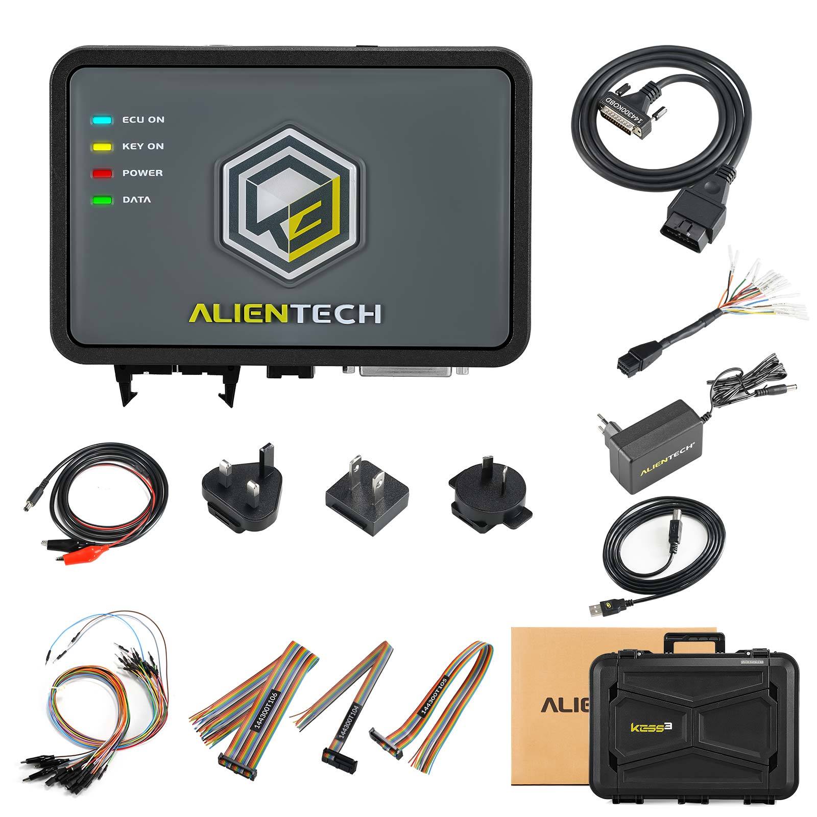 Original Alientech KESS V3 KESS3 Master Version ECU and TCU Programming via OBD/Boot/Bench Mode Replace Kess V2 Ktag