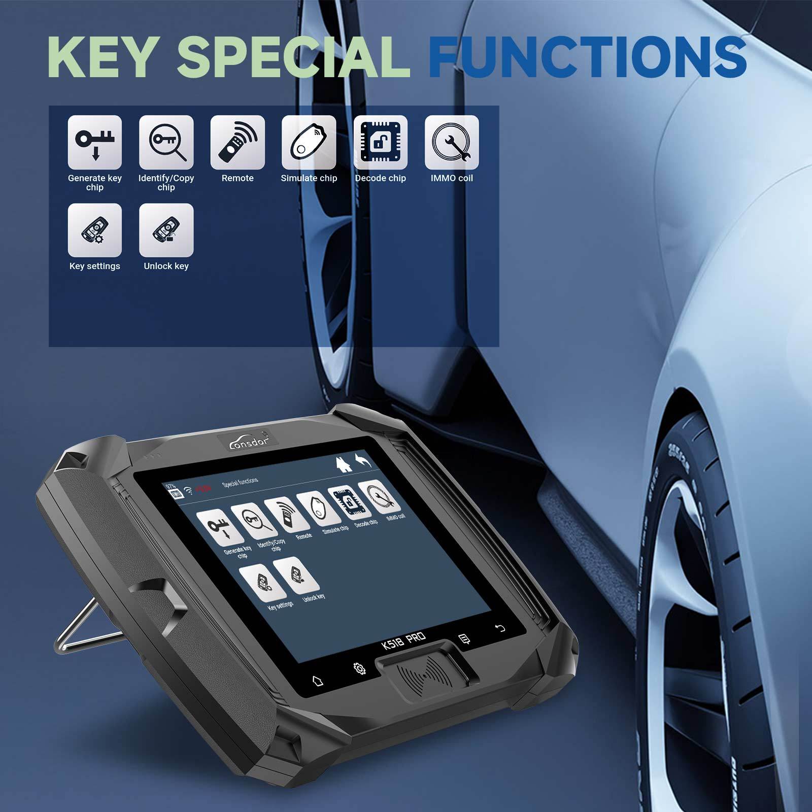 Lonsdor K518 PRO Full Version All-In-One Key Programmer