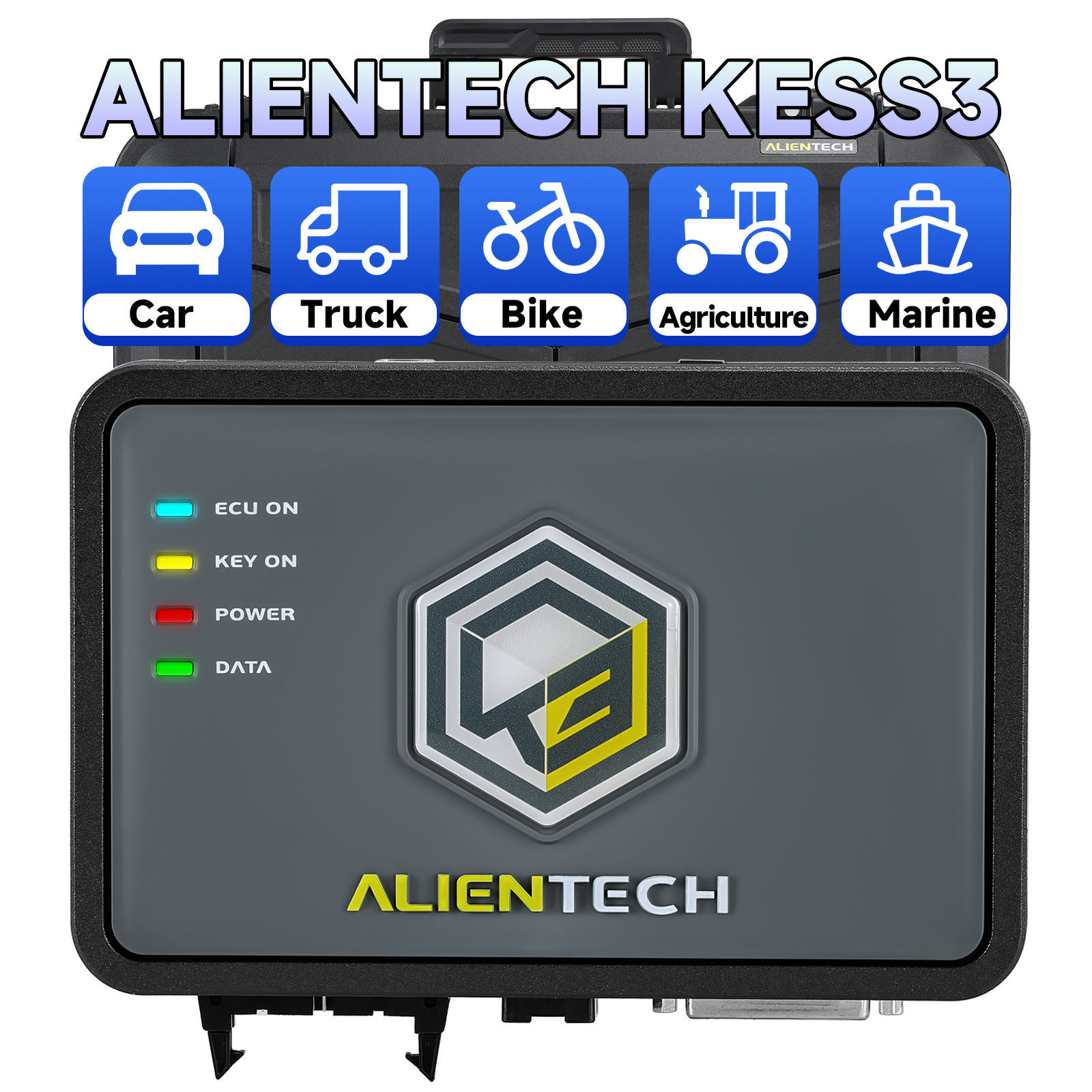 Original Alientech KESS V3 KESS3 Master Version ECU and TCU Programming via OBD/Boot/Bench Mode Replace Kess V2 Ktag