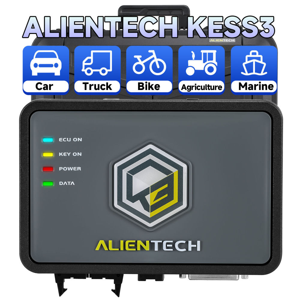 Original Alientech KESS V3 KESS3 Master Version ECU and TCU Programming via OBD/Boot/Bench Mode Replace Kess V2 Ktag