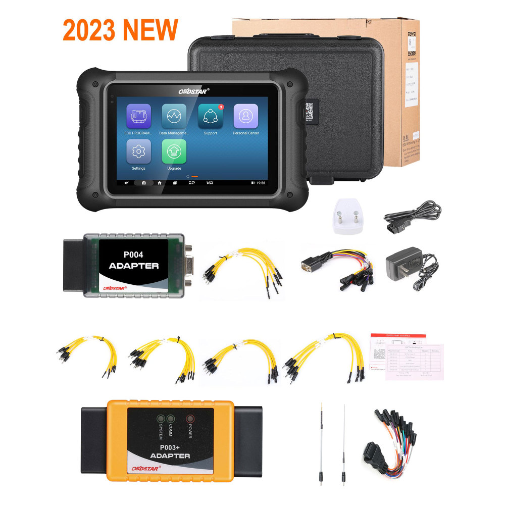 OBDSTAR P003+ KIT Bench/Boot Adapter for Reading ECU CS PIN working with OBDSTAR IMMO Series tablets