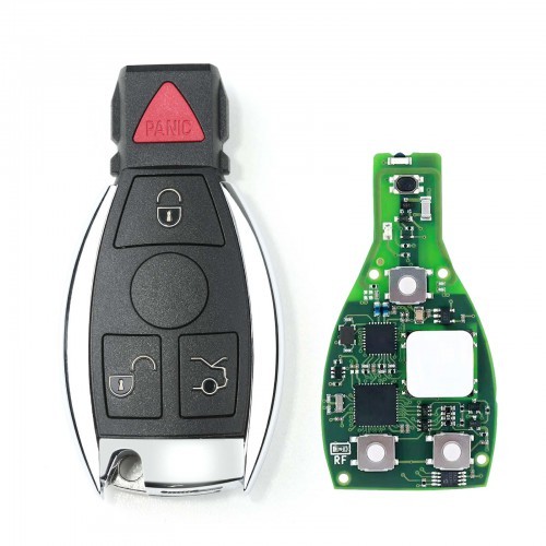 CG MB 08 Version Keyless Go Key 2-in-1 315MHz/433MHz with 1 Token for 2005-2010 Mercedes W164 W221 W216