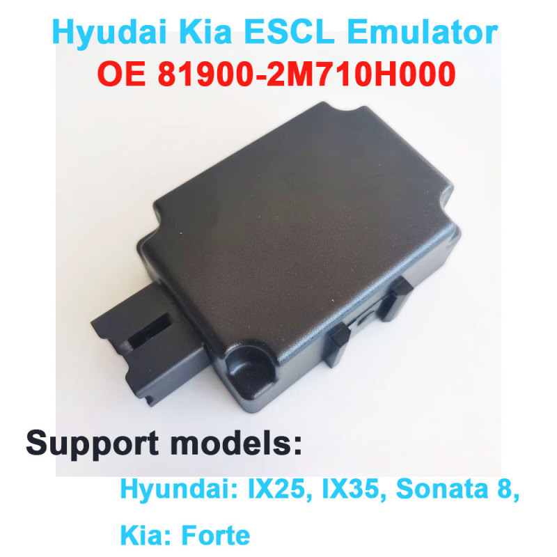 Hyundai Kia ELV Emulator for Repair IX35 Sonata 8 /Kia Forte Steering Column Lock ESCL Module OE 81900-2M710H000