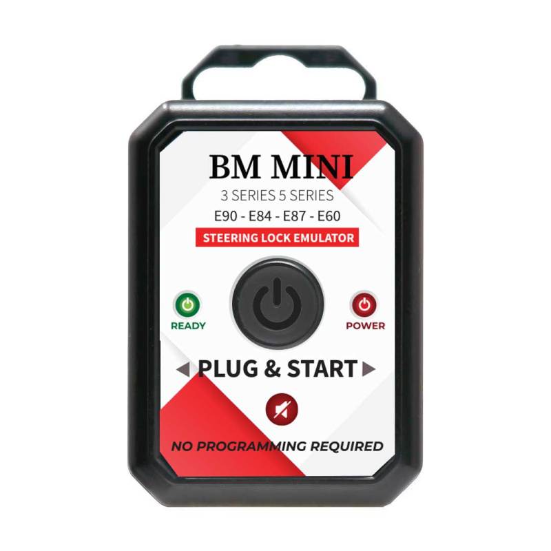 for BMW/Mini Cooper Steering Lock Emulator ESL ELV Simulator for E60 E84 E87 E90 3 Series 5 Series - Plug and play - No Need Programming