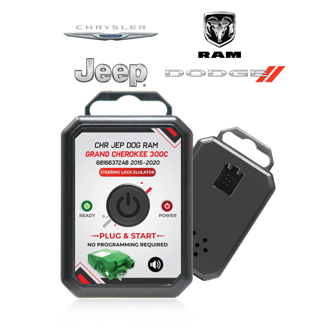 for Chrysler Dodge Jeep Fiat Steering Lock Emulator ESL ELV Simulator - Plug and play - No Need Programming
