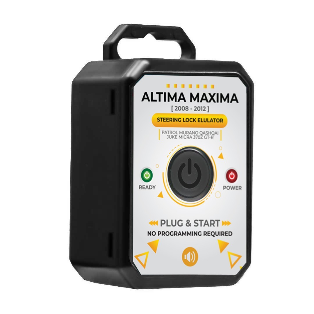 Nissan Altima Maxima Patrol Micra Juke 370Z GTR Steering Lock Emulator ESL ELV Simulator - Plug and play - No Need Programming