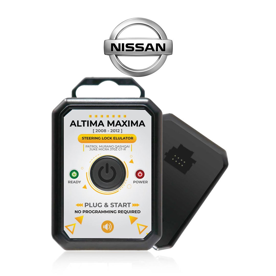 Nissan Altima Maxima Patrol Micra Juke 370Z GTR Steering Lock Emulator ESL ELV Simulator - Plug and play - No Need Programming