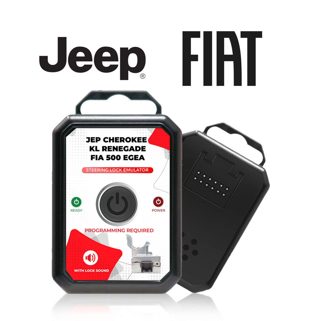 for 2015-2023 Jeep Cherokee KL Renegade /Fiat 500 Egea Steering Lock Emulator Simulator - Need Programming