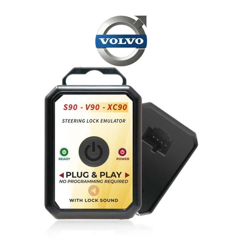 Car Steering Lock Emulator Simulator for Volvo S60 S80 XC60 XC70 /S90 V90 XC90 ESL ELV Repair - No Need Programming