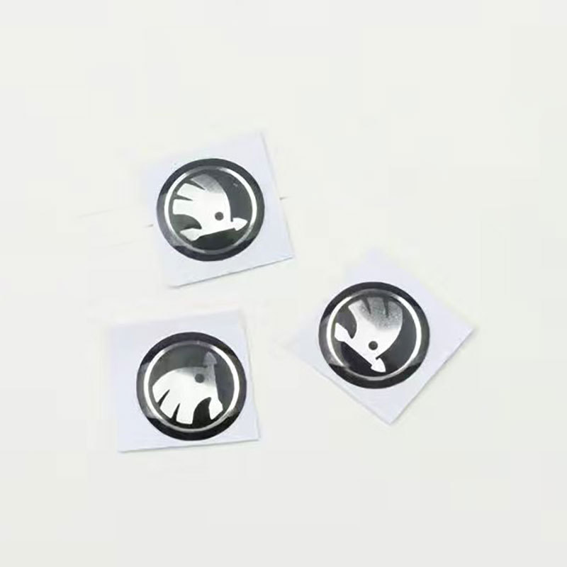 10MM 12MM 14MM Skoda Crystal Emblem Logo Sticker for New Flip Remote Key & Smart Keys