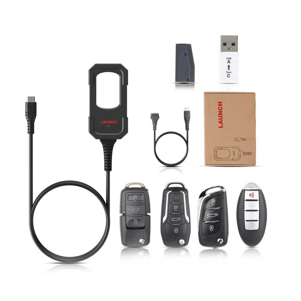 Launch X431 Key Programmer Remote Maker with Super Chip and 4pcs Universal Keys