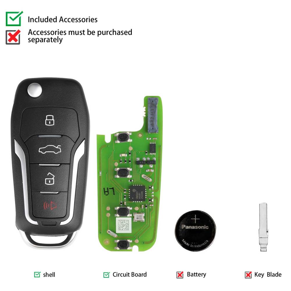 Launch X431 Key Programmer Remote Maker with Super Chip and 4pcs Universal Keys