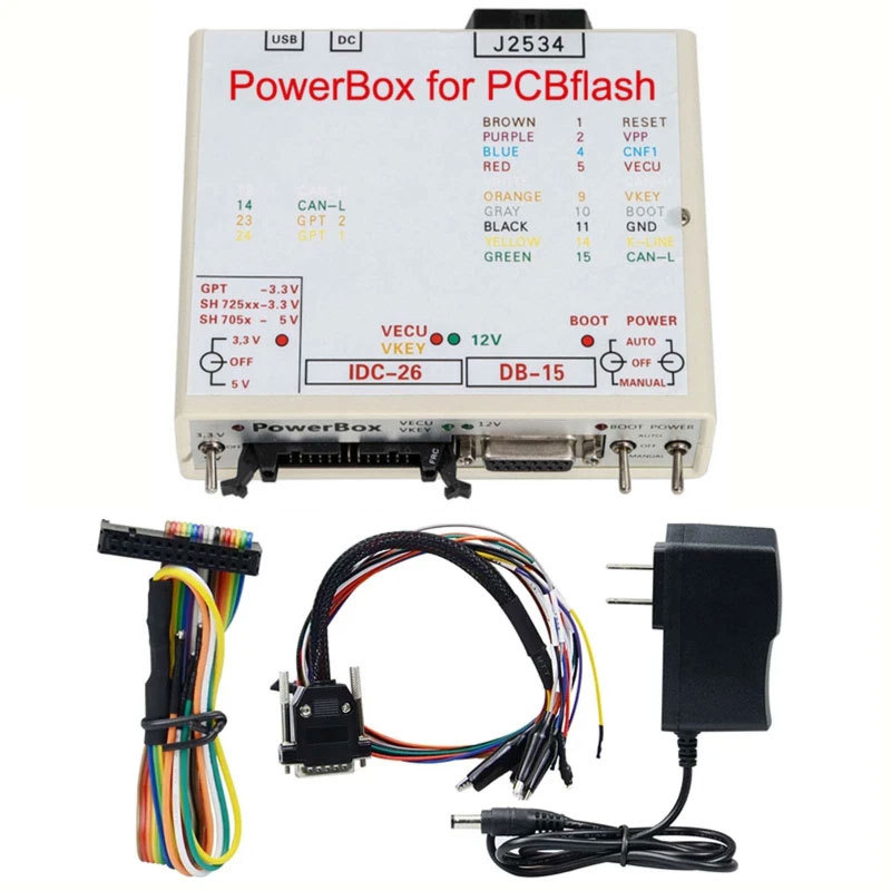 PowerBox for PCBflash KTM JTAG Hitachi PCMflash KTMflash ECU Tuning Programmer