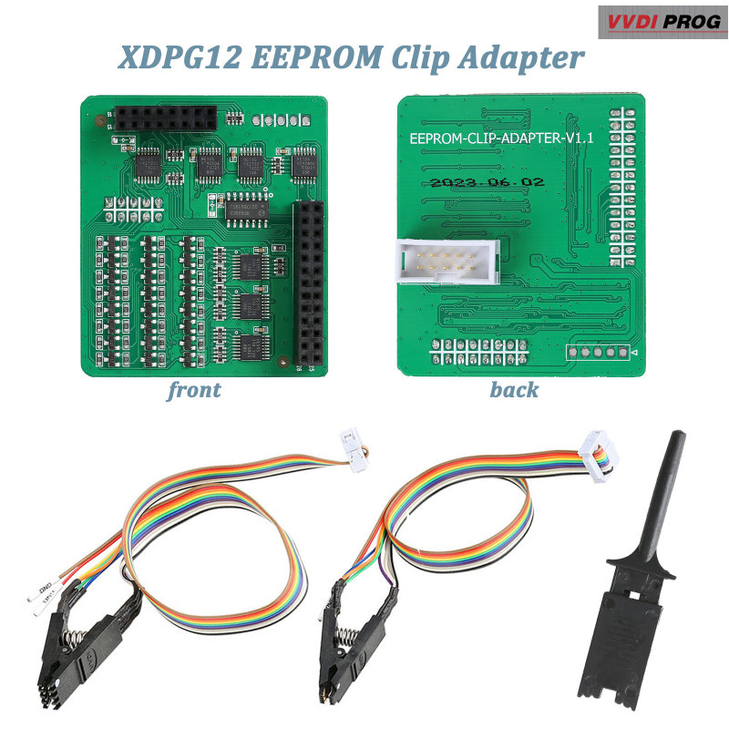 Conector and Addapters for Xhorse VVDI Prog ECU Programmer