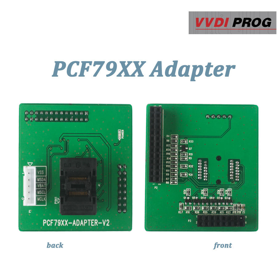 Conector and Addapters for Xhorse VVDI Prog ECU Programmer