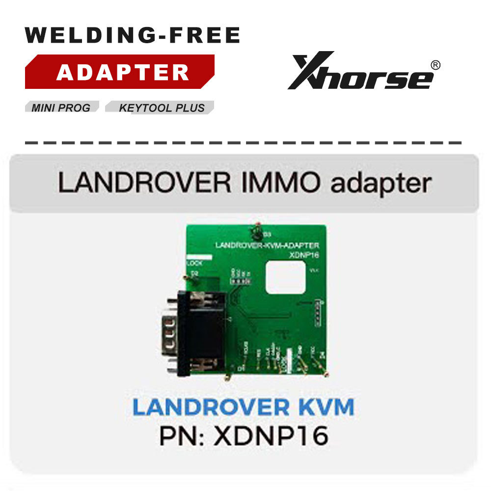 Xhorse Solder-Free Addapters Work with VVDI Prog/ MINI PROG and KEY TOOL PLUS