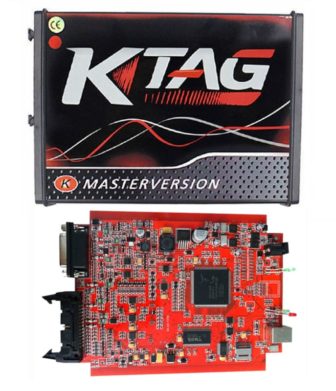 (Red PCB) KTAG EU Online Version Car ECU Tuning Tool with Tokens Unlimited