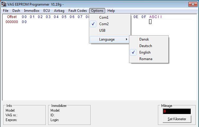 (Service) VAG VDO EEPROM Programmer V1.19g Download & Installation