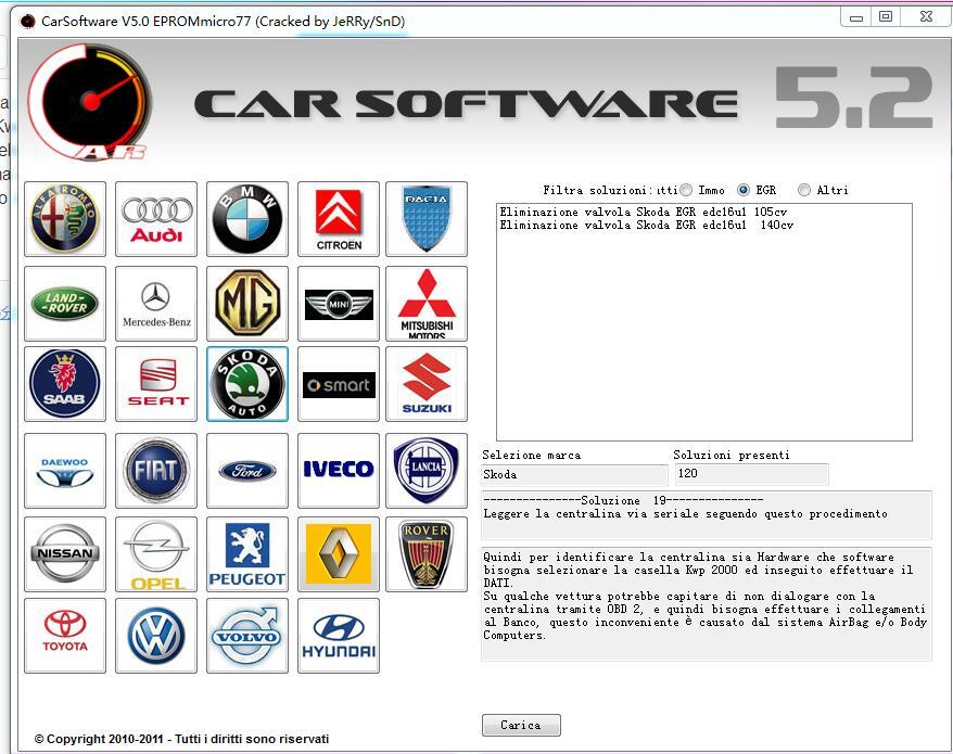 Car Software v5.2 EPRO Mmicro77 IMMO OFF Disable