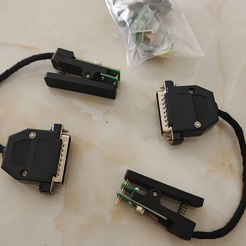 Land Rover KVM XEQ384 JPLA-K8D2 Solderless Clips works with VVDI PROG & VVDI Key Tool Plus Pad