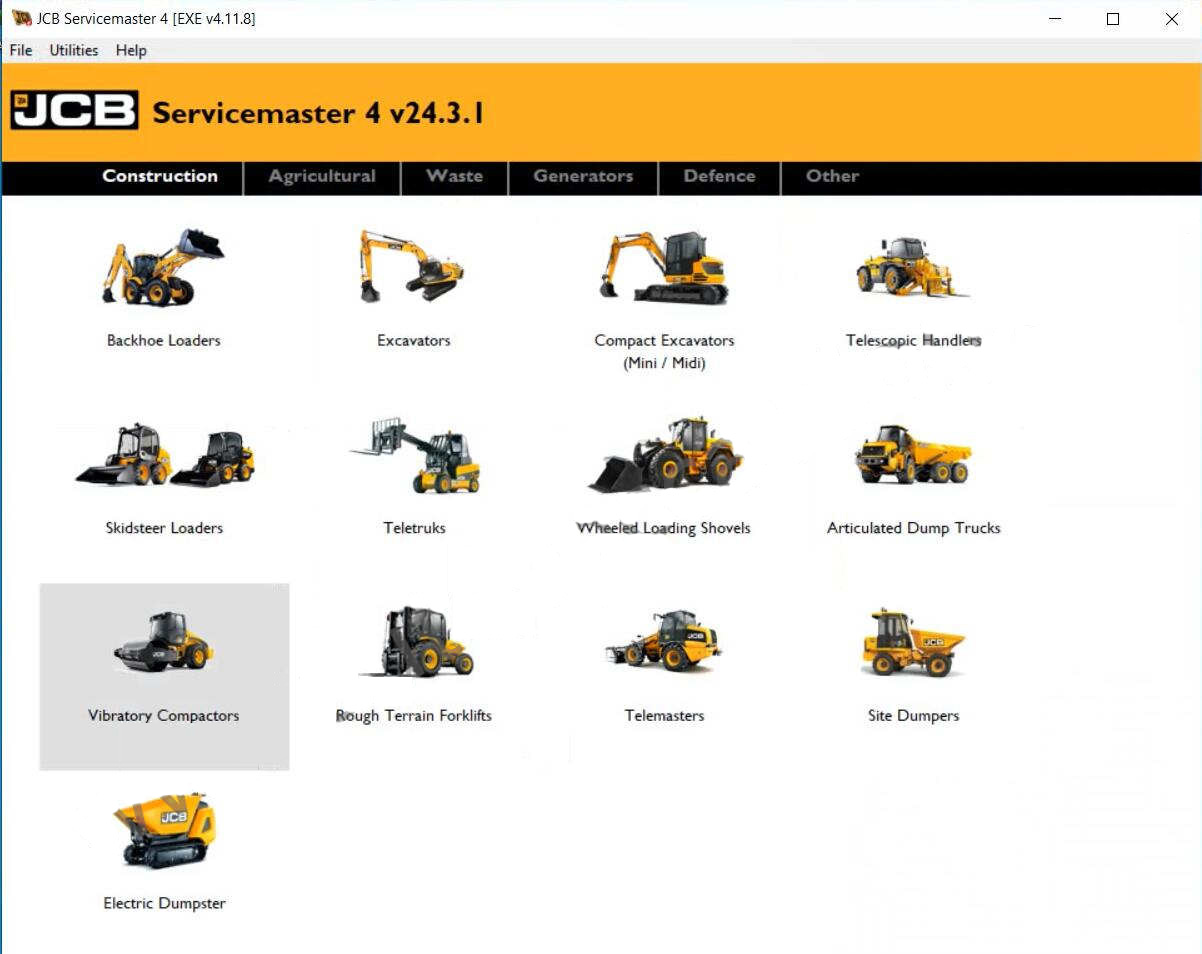 [04.2025]Latest JCB ServiceMaster 4 v24.3.1 Diagnostic Software with SW ...
