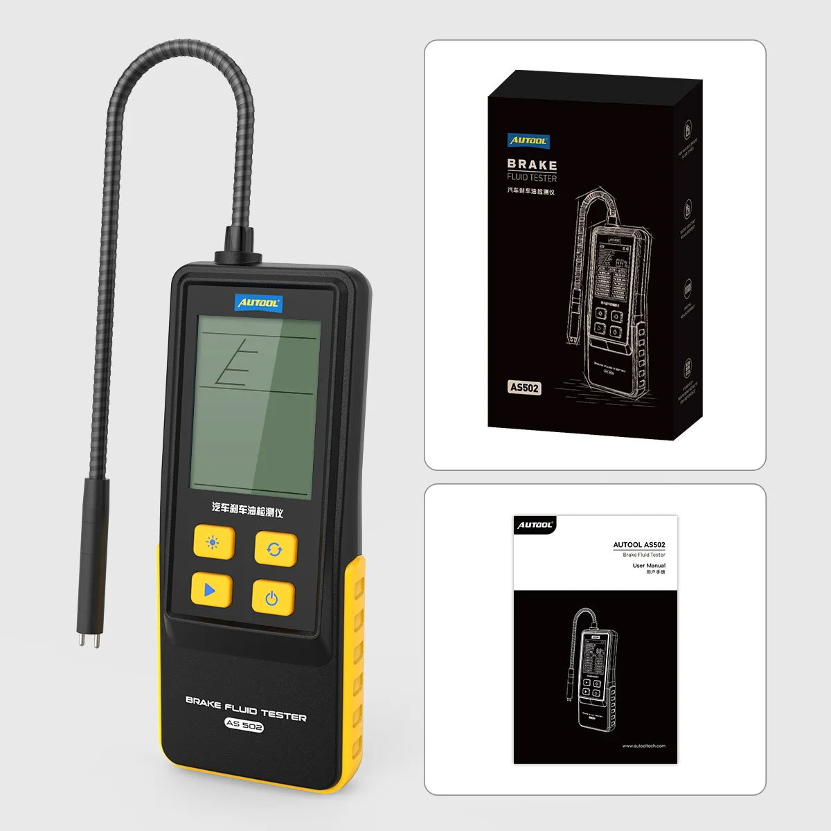 AUTOOL AS502 Brake Fluid Tester Automotive Brake Oil Tester