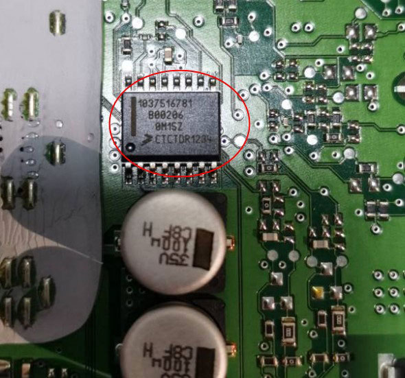 1037516781 B00206 Vulnerable IC Chip for Hyundai Kia P0748 TCU Board Repair