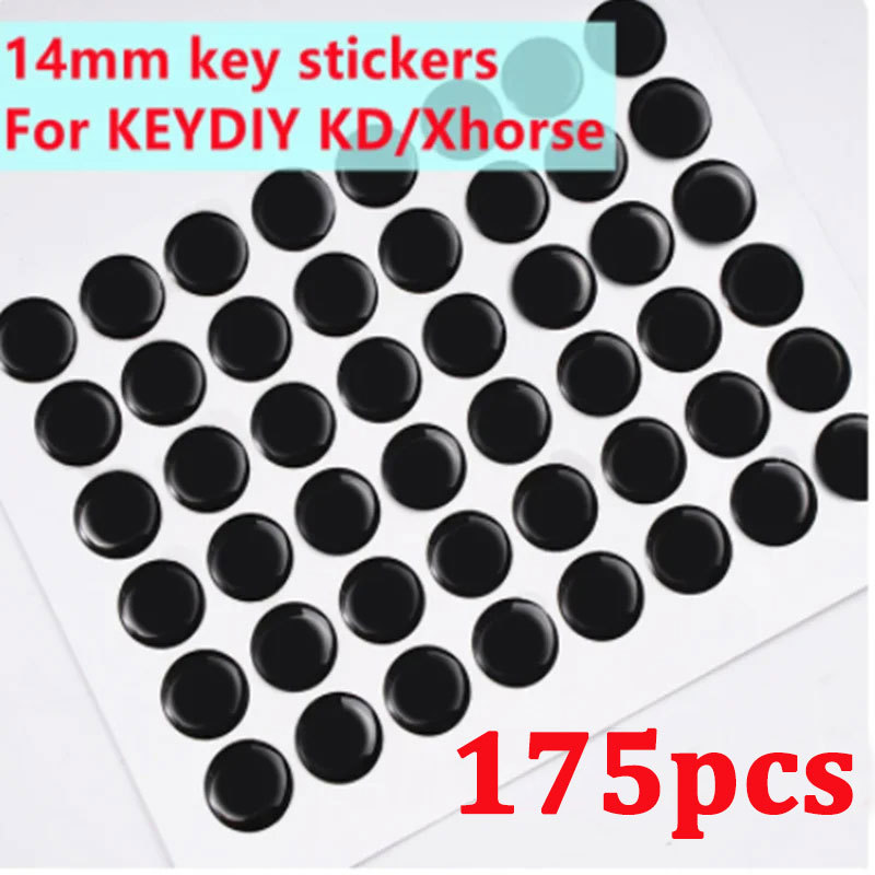 (600pcs) JMD VVDI KEYDIY KD Remote Accessories Kit -175pcs Car Key Blades + 175pcs Logos + 250pcs Pins