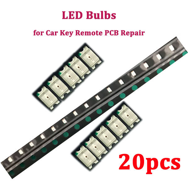 (20pcs) Car Key Remote PCB LED Bulbs