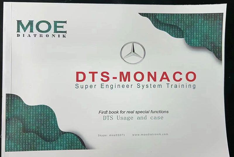 MOE Training Books for Pathfinder & SDD, ODIS, Xentry Basic, Xentry+DAS, Vediamo, DTS-MONACO