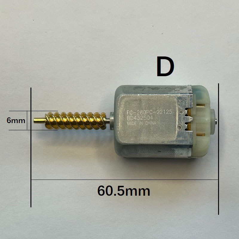 1020613 Micro DC Motor for KIA Sorento, Hyundai Grand SantaFe Trunk Lock Repair