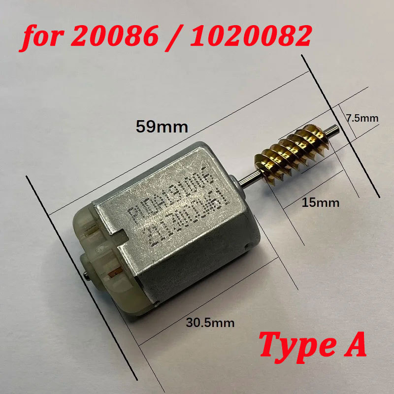 20086 1020082 20048 Micro DC Motor Replacement for Volkswagen Caddy Multivan T6 T5 Car Door Lock Repair