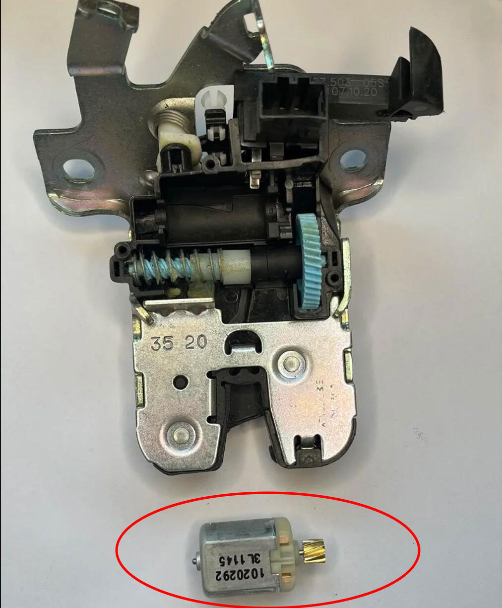 1020292 Micro DC Motor Replacement for AUDI Q3 A6 VW Touareg Bentley Car Trunk Lock Repair