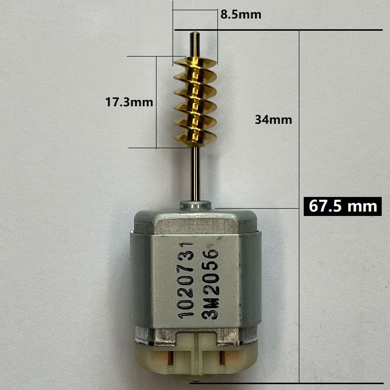 1020731 Micro DC Motor Replacement for Touareg Cayenne Audi A8 C7 Q7 ESL ELV Repair