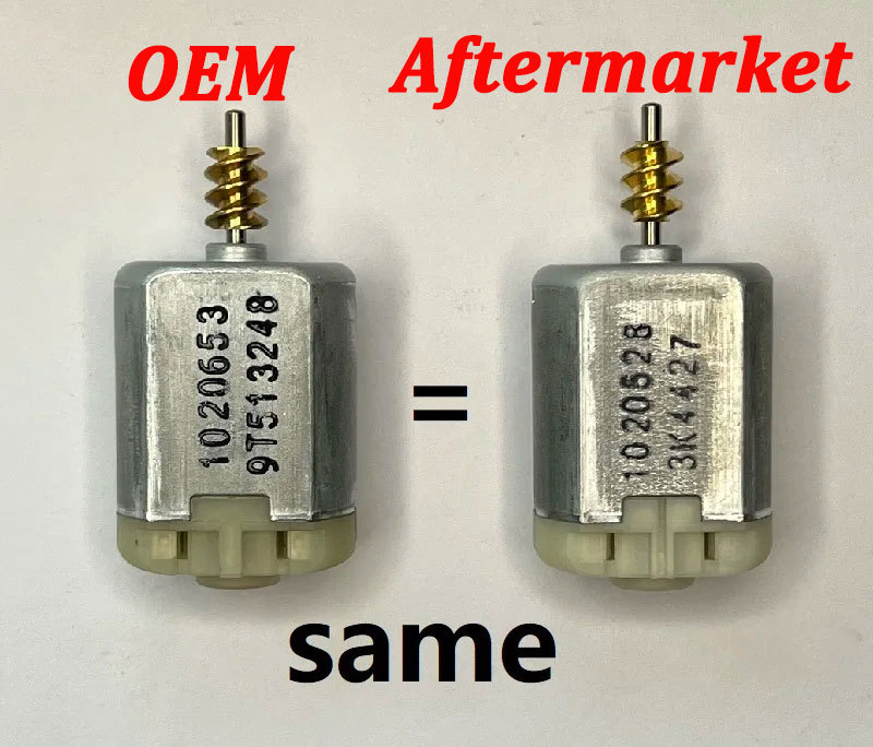 1020653 Micro DC Motor Replacement 1020528 for GM Opel Buick Chevrolet / Mercedes Benz Central Door Lock Repair