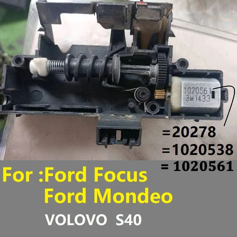 20278 1020538 1020561 Micro DC Motor Replacement for Ford Focus Mondeo /Volvo S40 Car Trunk Lock Repair