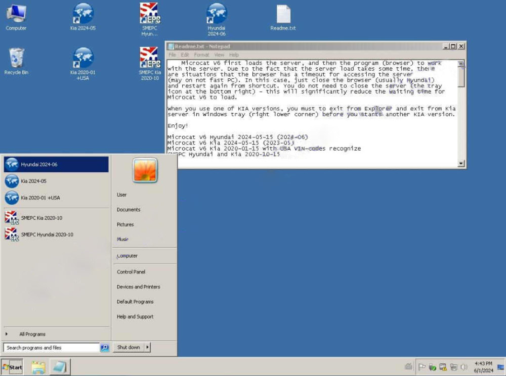 [06.2024] Microcat V6 KIA & Hyundai+SM Parts Catalogue Files Download with Installation Guide